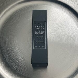 NIB Beekman 1802 Blaak Night Goat Milk Eye Serum - Black